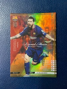 Panini WCCF 2017-18 Lionel Messi FC Barcelona Refractor Soccer card TS - Picture 1 of 6