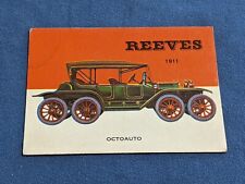 Reeves Octoauto 1911 Topps 1954 Trading Card #135 World on Wheels