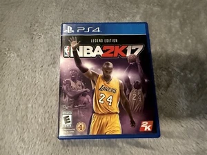 PLAYSTATION 4 PS4 NBA 2K17 LEGEND EDITION COMPLETE GAME W/ MANUAL - Picture 1 of 3