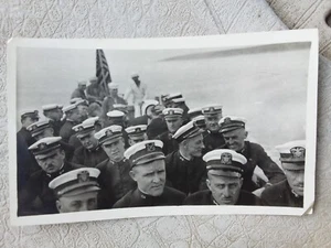 Vintage Photo U.S. Navy Officers Military Sailors History Collect Americana Eph - Picture 1 of 2
