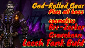 Tiny Tina's Wonderlands Brr-Zerker/Graveborn Leech Build God-Rolled Gear - Picture 1 of 12
