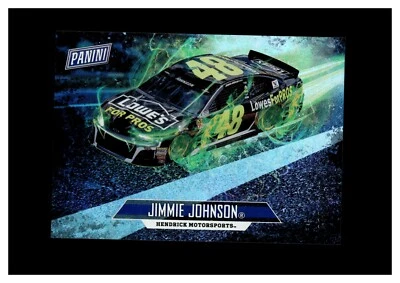 2018 Panini Father's Day Panini Collection #11 Jimmie Johnson 36/399 - Image 1 of 2