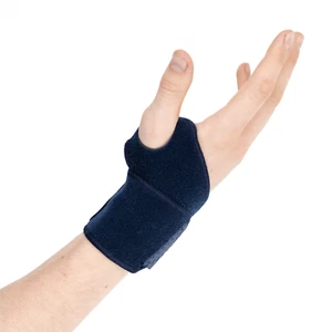 Actesso Blue Wrist Hand Strap Support Wrap Strap - Sports Bandage for RSI & Pain - Picture 1 of 6