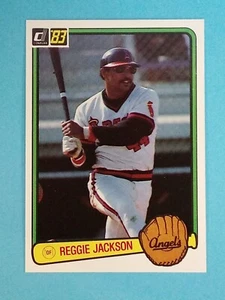 1983 Donruss Reggie Jackson California Angels #115 ⚾ - Picture 1 of 2