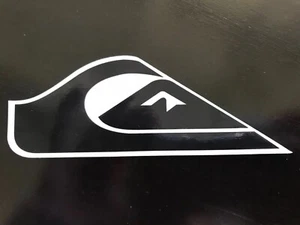 Quiksilver SCHWARZER Aufkleber - Authentic Team 5" Aufkleber - Surf Skate Schnee - - Bild 1 von 3