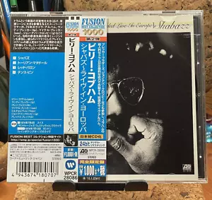 Shabazz: Live in Europe by Billy Cobham (CD, 2014) Atlantic WPCR-28086 Japan OBI - Imagen 1 de 5