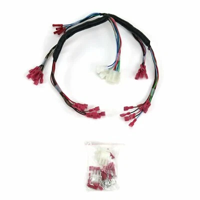 Arnés de cableado de calibre de instrumentos universal intercambiable debajo del tablero cableado de 12 V Foto 1 de 2
