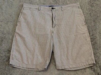 Шорты в клетку мужские Banana Republic 38 серые клетчатые клетчатые клетчатые клетчатые клетчатые клетчатые китайские опрятные - Изображение 1 из 4