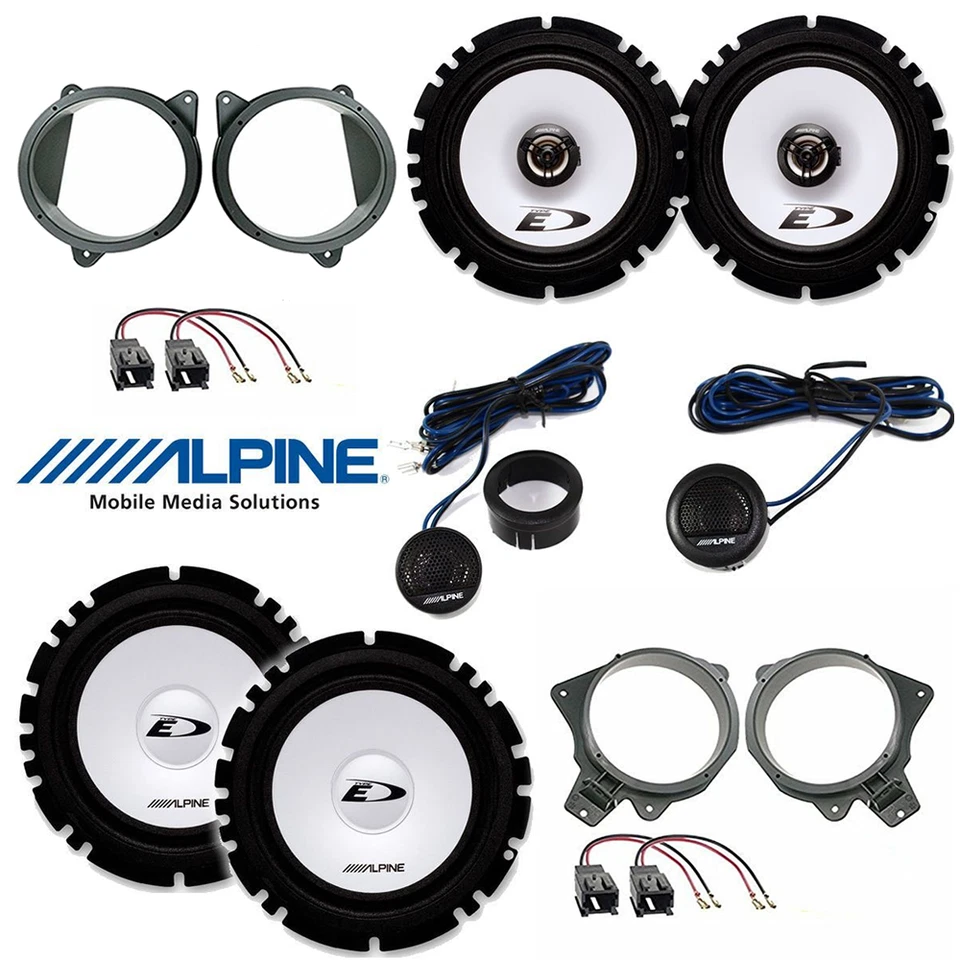Alpine 6 speaker kit for Peugeot 207 - Image 1 of 1