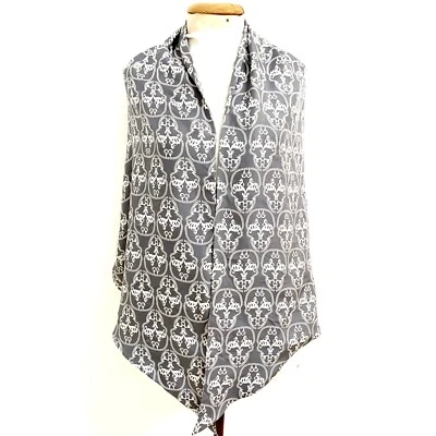 Thomas Wylde 100% Seda Bufanda 74x16" - Envoltura de Diseñador de Lujo - Hecha en Corea #A71 Foto 1 de 4