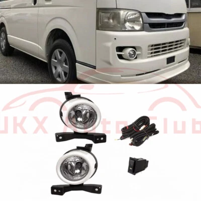 Luces antiniebla parachoques delantero con kit para Toyota Hiace Commuter 2009 2010 2011 e Foto 1 de 4