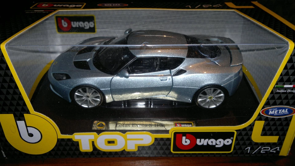 Lotus Evora S IPS Light Blue Bburago 1:24 - Immagine 1 di 1