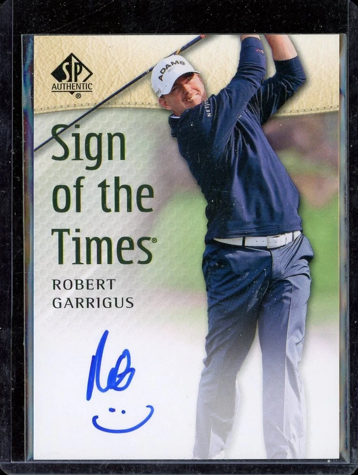 2014 SP Authentic Sign of the Times #SOTTRG Robert Garrigus - Image 1 of 1