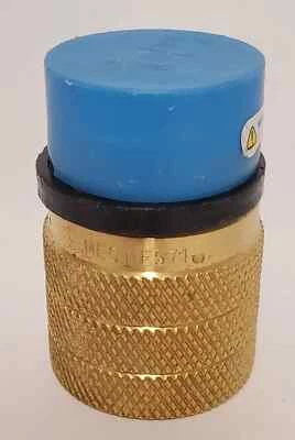 MEC ME571 1-3/4" X 1-3/4" GAS GIRATORIO RELLENO COMPROBAR ADAPTADOR MONTAJE LATÓN Foto 1 de 4