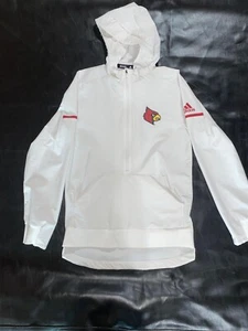 Louisville Cardinals Adidas Team Issued Langarm Pullover 1/2 Zip Gr. XS - Bild 1 von 4