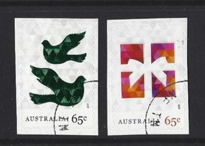 AUSTRALIA 2015 CHRISTMAS FINE USED WITH EMBELLISHMENTS - Picture 1 of 1