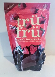 FRESAS TRU FRU NATURE'S HIPERSECAS FRESCAS EN CHOCOLATE NEGRO 16 OZ - Imagen 1 de 1
