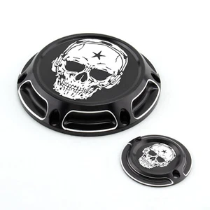 CNC Derby Timing Timer Engine Cover For Harley Sportster XL883 Custom XL1200C 48 - Picture 1 of 9
