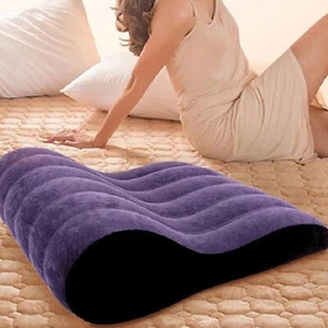 NEW Toughage Inflatable Sex Pillow Furniture Position Pillow Chair Sofa Couples - Foto 1 di 13