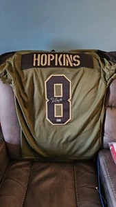 Custom Deandre Hopkins Kansas City Chiefs Rare Custom Army Green XL Jersey - Picture 1 of 4