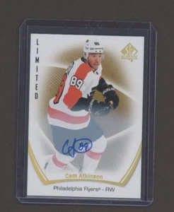2021-22 SP Authentic Limited Autographs #98 Cam Atkinson - Picture 1 of 1