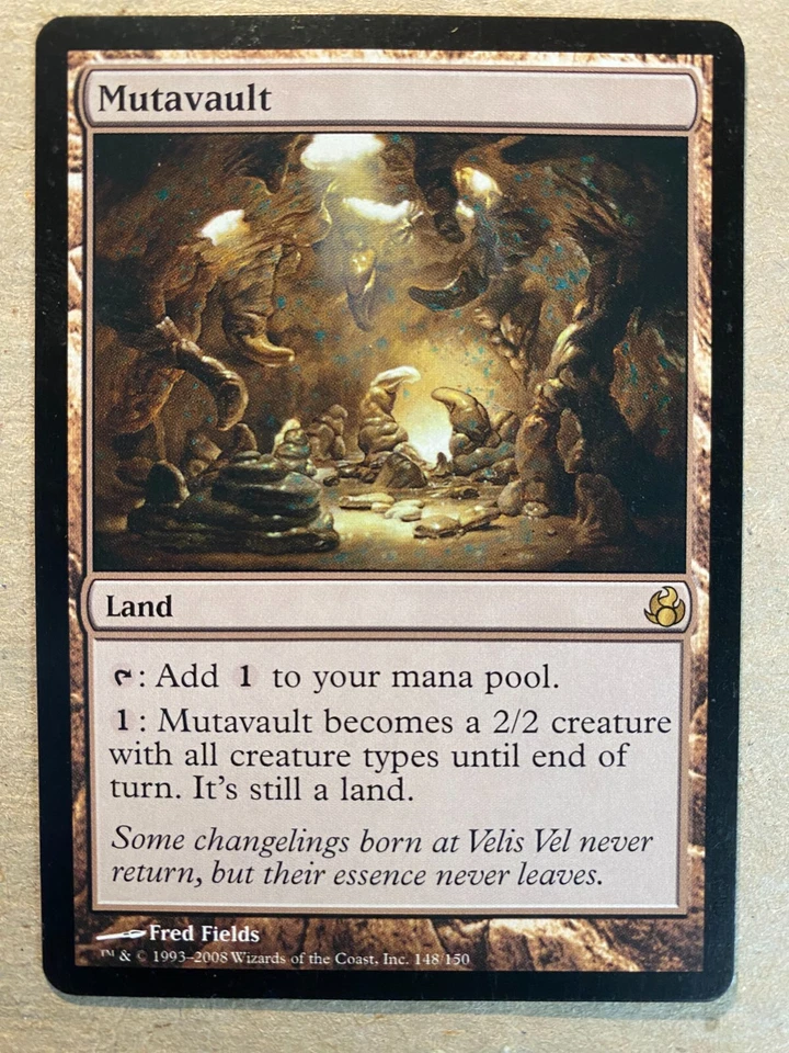MTG 1x Mutavault Morningtide Modern Magic the Gathering Card x1 NM - Image 1 of 1