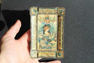 Coupelle Cendrier Vide Poche Tôle Lithographiée Bières Supérieures Karcher - Photo 1/4