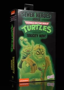 TMNT Collection NECA SEWER HEROES Toxicity Now Action Figure! Glow in the Dark - Picture 1 of 11