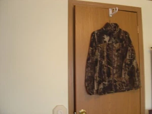 Columbia Fleece Zip Jacket Camouflage Outdoors Hunting Kids Youth large - Picture 1 of 3