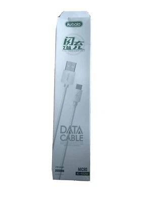 Cargador Cable Micro USB Super Fuerte Alta Calidad Extra Largo 200cm Foto 1 de 2