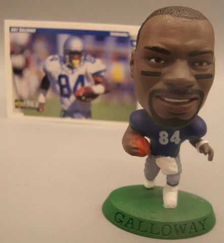 LOOSE 1998 CORINTHIAN HEADLINER FIGURE JOEY GALLOWAY SEATTLE SEAHAWKS Cover