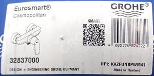 GROHE Eurosmart Cosmopolitan Brausebatterie C DN 15 Chrom 32837000 - Bild 1 von 4