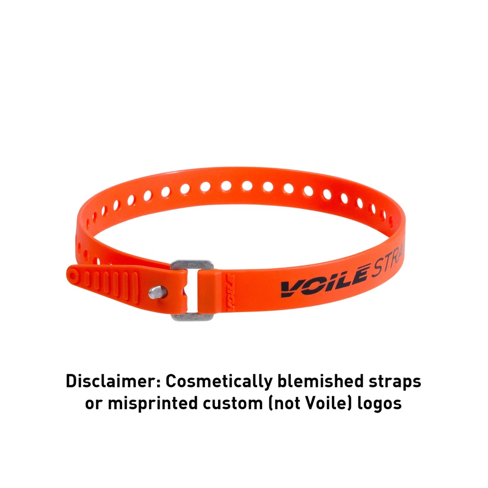 Voile Straps Aluminum Buckle, 20 inch, Cosmetic Blems, Custom Misprints - Image 1 of 1