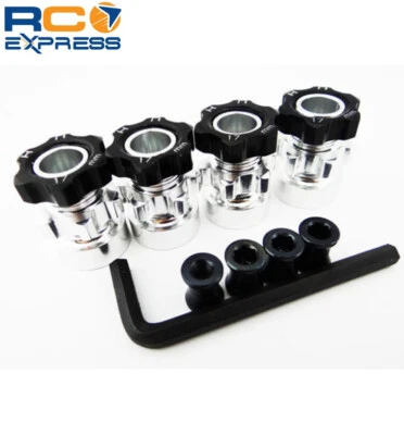 Traxxas Slash 4x4 LCG Rally Telluride Aluminum 17mm Hub Adapters +10mm WH17HT01 - Image 1 of 3
