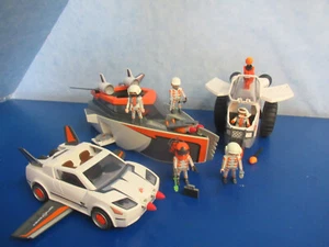 70231 4876 70002 Top Agent Spy Turboship coche figuras z9255 4875 Playmobil 6845 - Imagen 1 de 8