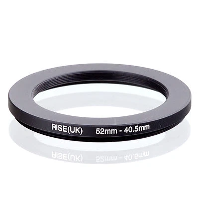 RISE (UK) 52-40.5MM 52MM-40.5MM 52 to 40.5 Step Down Ring Filter Adapter - Image 1 of 3