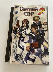 Sega Saturn Video Game Virtua Cop 2 with Case and Instruction Book - Picture 1 of 10