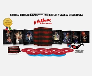 🎥Nightmare on Elm Street 7-Film 4K Limited Steelbook Collectors Edition PRESALE - Picture 1 of 1