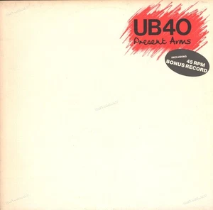 UB40 - Present Arms EU LP+7" Bonus Single 1981 + OIS (VG+/VG) . - Picture 1 of 2