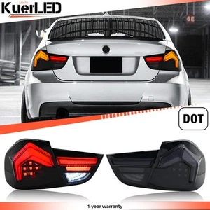 For 2009-2012 BMW E90 3-Series 325i 328i Sedan LED Tail Lights Sequential Signal - Picture 1 of 24