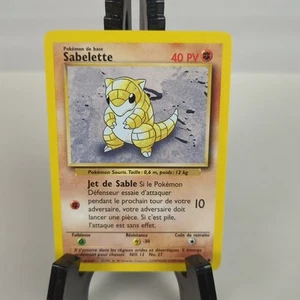 Pokemon SABLETTE (Sandshrew) 62/102 - FRENCH Base Set - Never Played NM/M - Picture 1 of 3