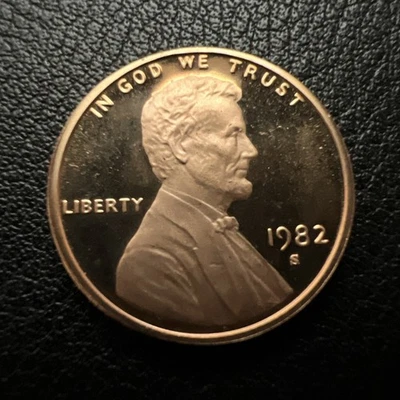 1982 -S Lincoln Memorial Cent Gem Proof Single Coin - Image 1 of 2