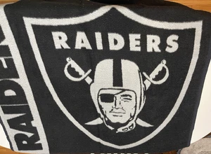 Riesige 54" x 76" Biederlack Raiders dicke warme Stadiondecke - Bild 1 von 5