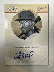 2012 Panini Prime Cuts Andrew McCutchen Auto 1/25 - Picture 1 of 2