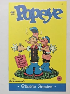 IDW  Comics  Classic POPEYE #7  First Printing   Mint Unread - Picture 1 of 2