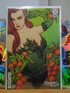 Poison Ivy #2 Jenny Frison Exclusive Card Stock B Variante signiert & Coa !!! (2024) - Bild 1 von 7