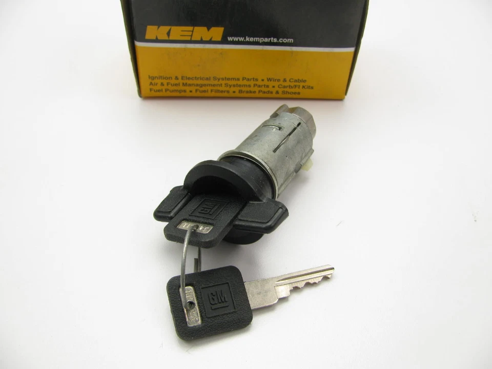 Kemparts UL14G点火锁气缸和钥匙 1987 - 90 雪佛兰 Beretta & Corsica — 第 1/3 张图片