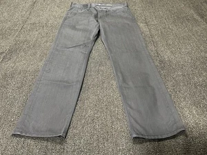 Pantalones de mezclilla 7 For All Mankind Slimmy para hombre 32x32 elásticos pierna recta clásicos - Imagen 1 de 14
