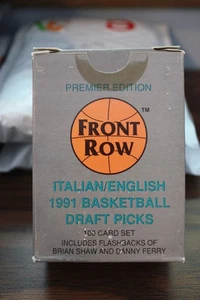 1991 Front Row Basketball Draft Picks Italian version Complete 100 Card Set - Picture 1 of 5