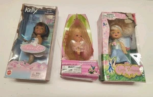 Barbie Swan Lake Kelly, Fairytopia And Little Princess Lot Of 3 Dolls - Picture 1 of 10